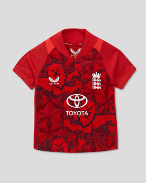 England Cricket T20 Infant Short Sleeve Shirt 25/26