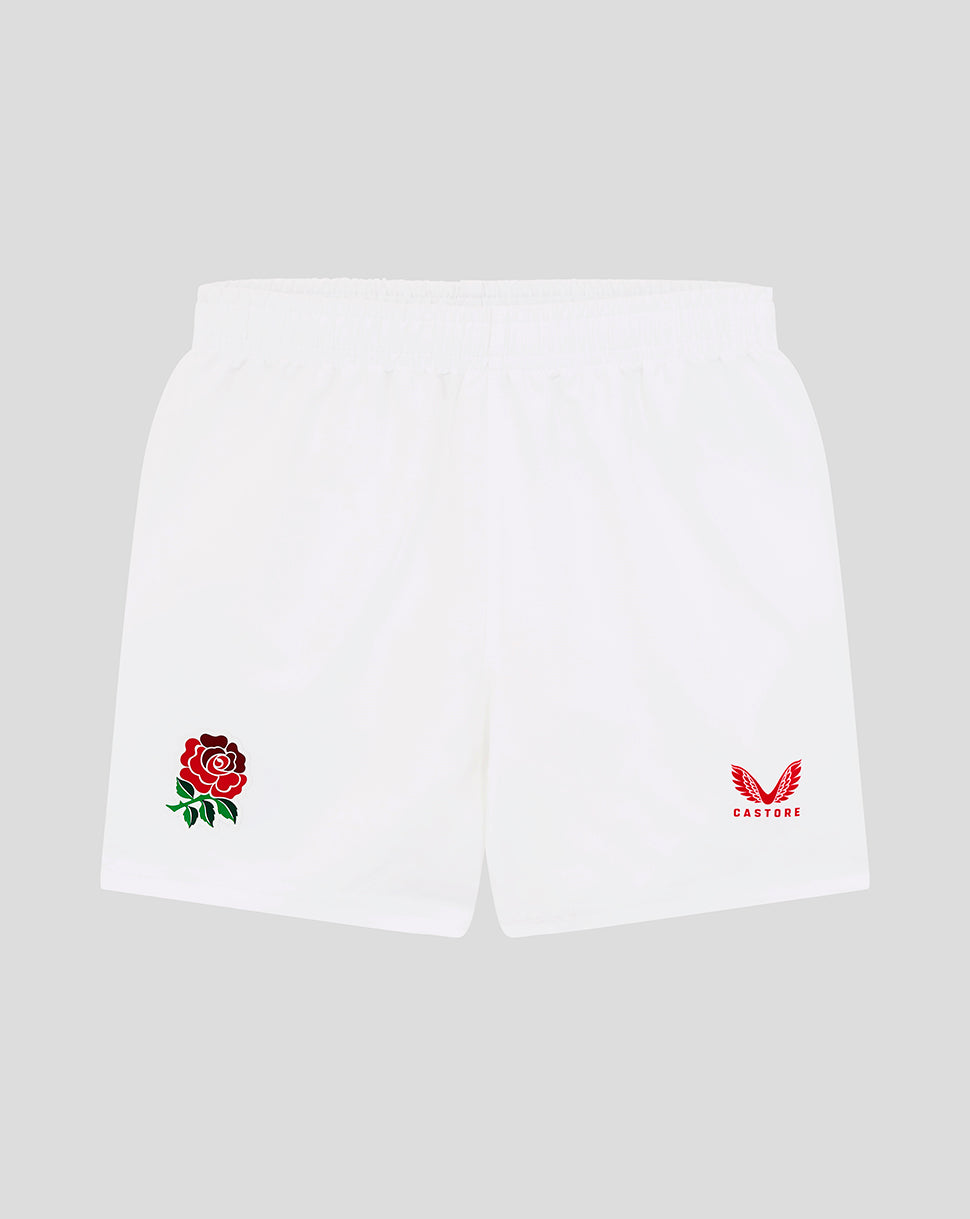 Infant’s England Rugby 25/26 Short Sleeve Home Kit – Brilliant White - White