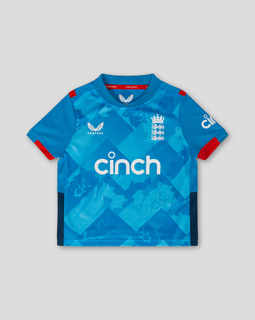 England Cricket Infant 24/25 ODI Short Sleeve Shirt