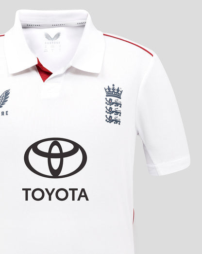 Junior England Cricket 25/26 Test Shirt + Wide Brim Hat