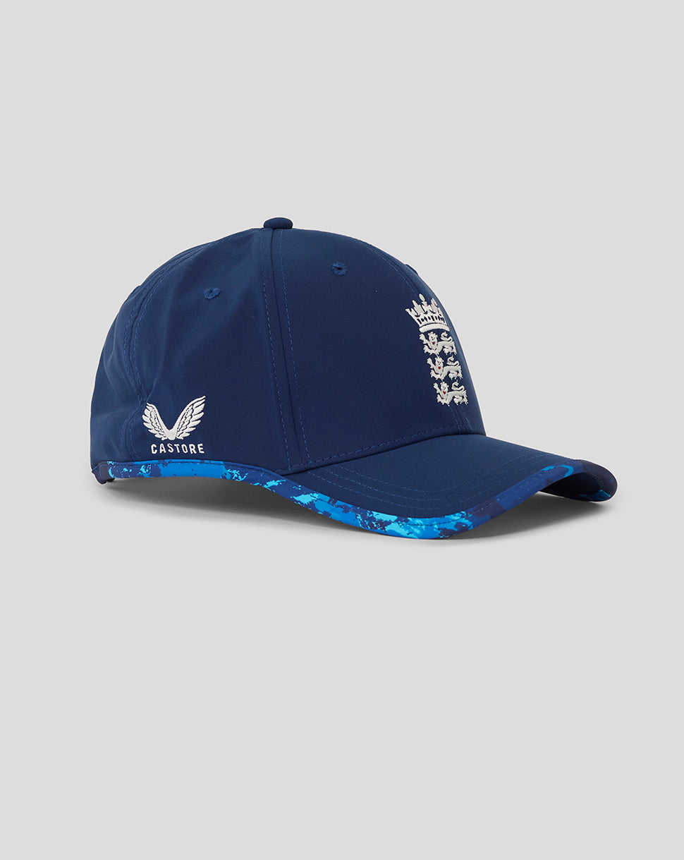 England Cricket Junior ODI Cap - Ocean Cavern/Swim Cap