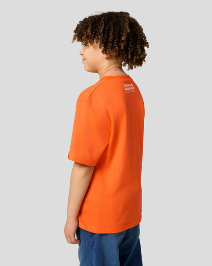 Oracle Red Bull Racing Junior Max Verstappen Puzzle T-Shirt - Exotic Orange