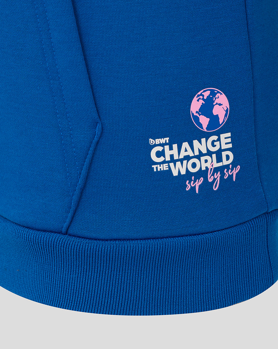 Bwt Alpine F1 Team Kit Juniors Pullover Hoodie - Lapis Blue - Lapis Blue