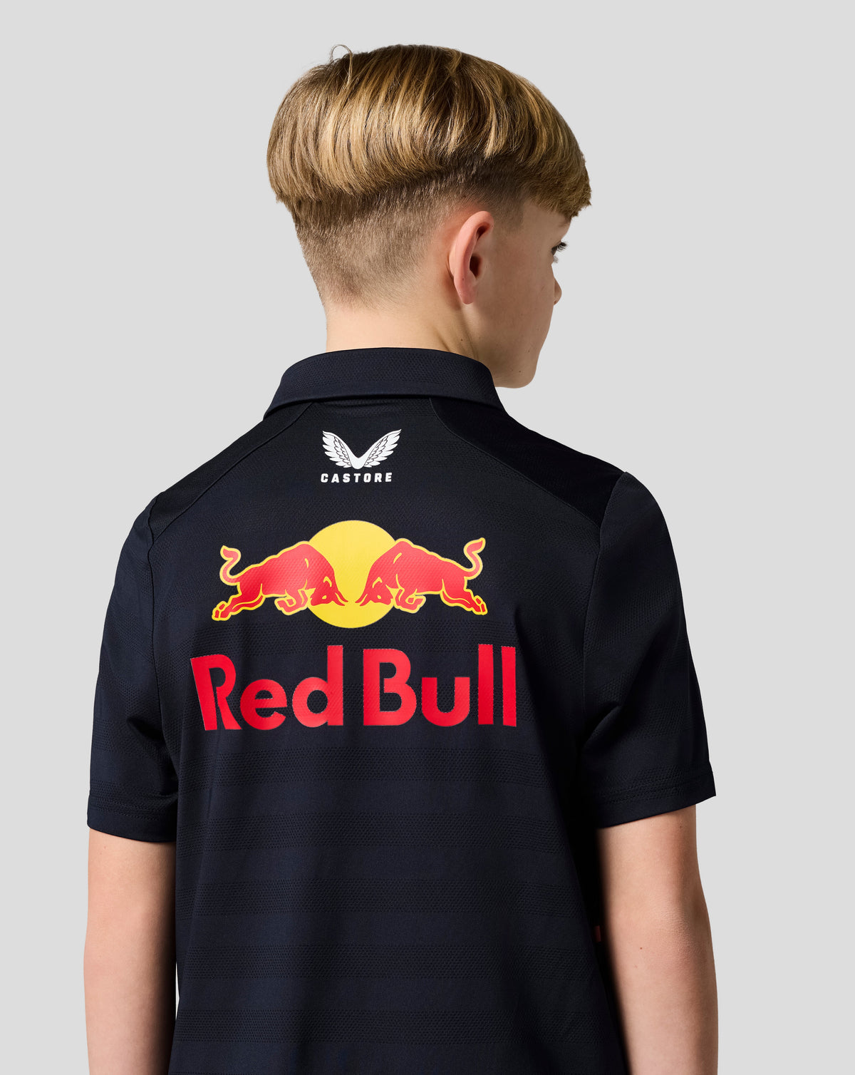 Oracle Red Bull Racing Junior Teamline Max Verstappen Short Sleeve Polo Shirt - Night Sky - Night Sky