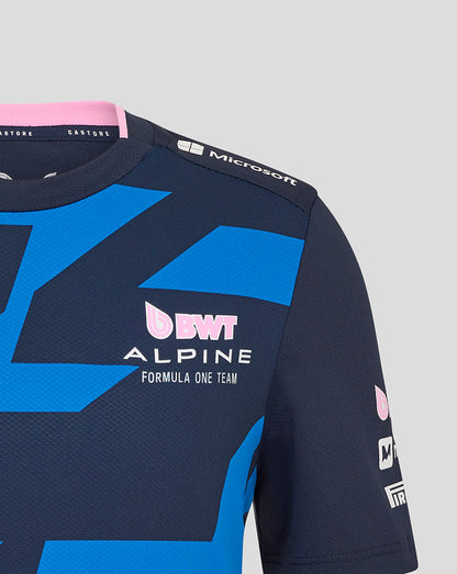 Bwt Alpine Formula One Team Junior Pierre Gasly Official Driver Jersey - Navy
