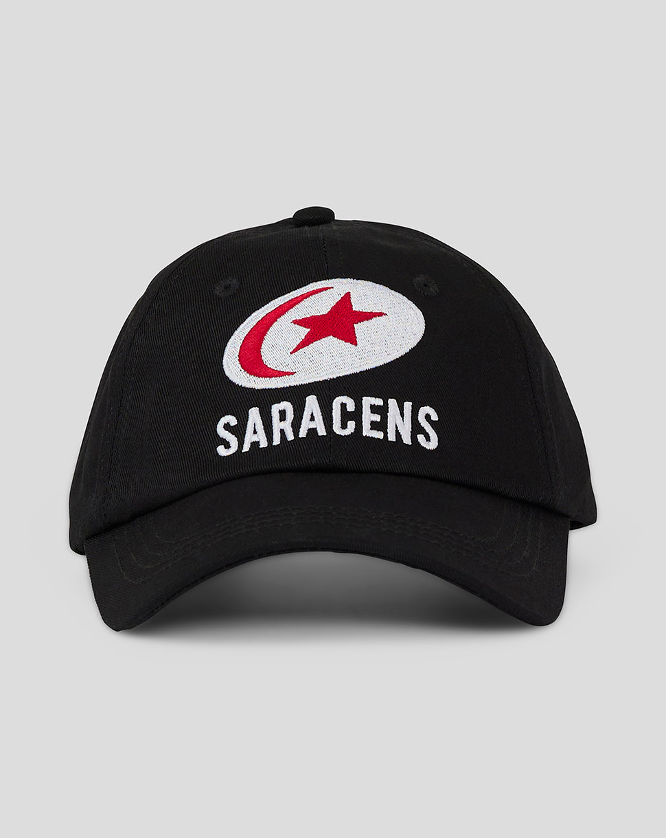 Saracens Junior 24/25 Training Cap - Black - Black