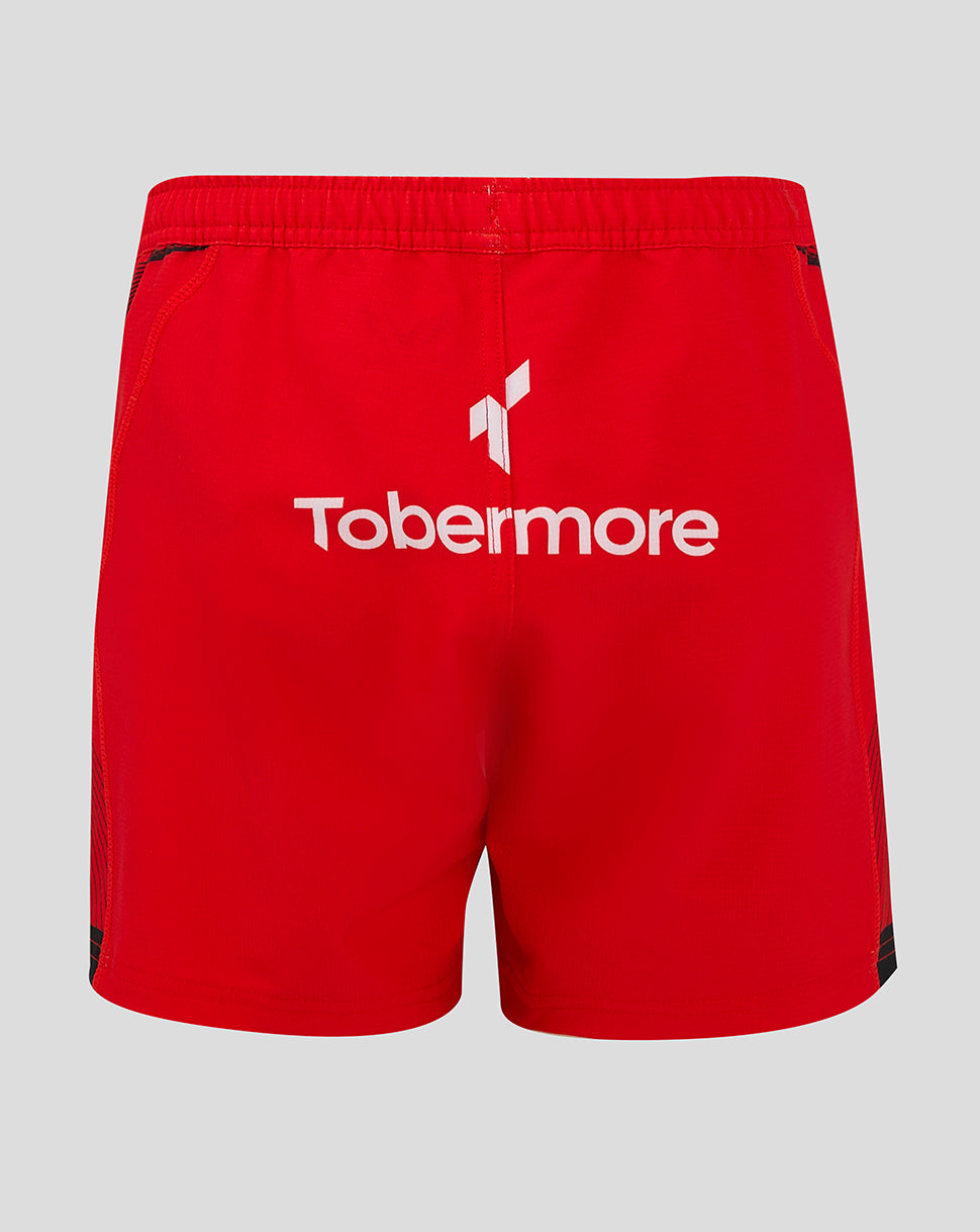 Ulster Junior 24/25 Away Shorts - Red