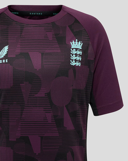 England Cricket Training Junior Short Sleeve Tee 25/26