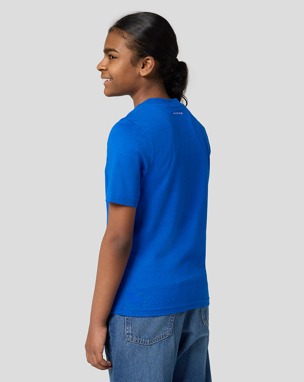 Alpine Juniors Core Essentials T-Shirt - Lapis Blue - Lapis Blue