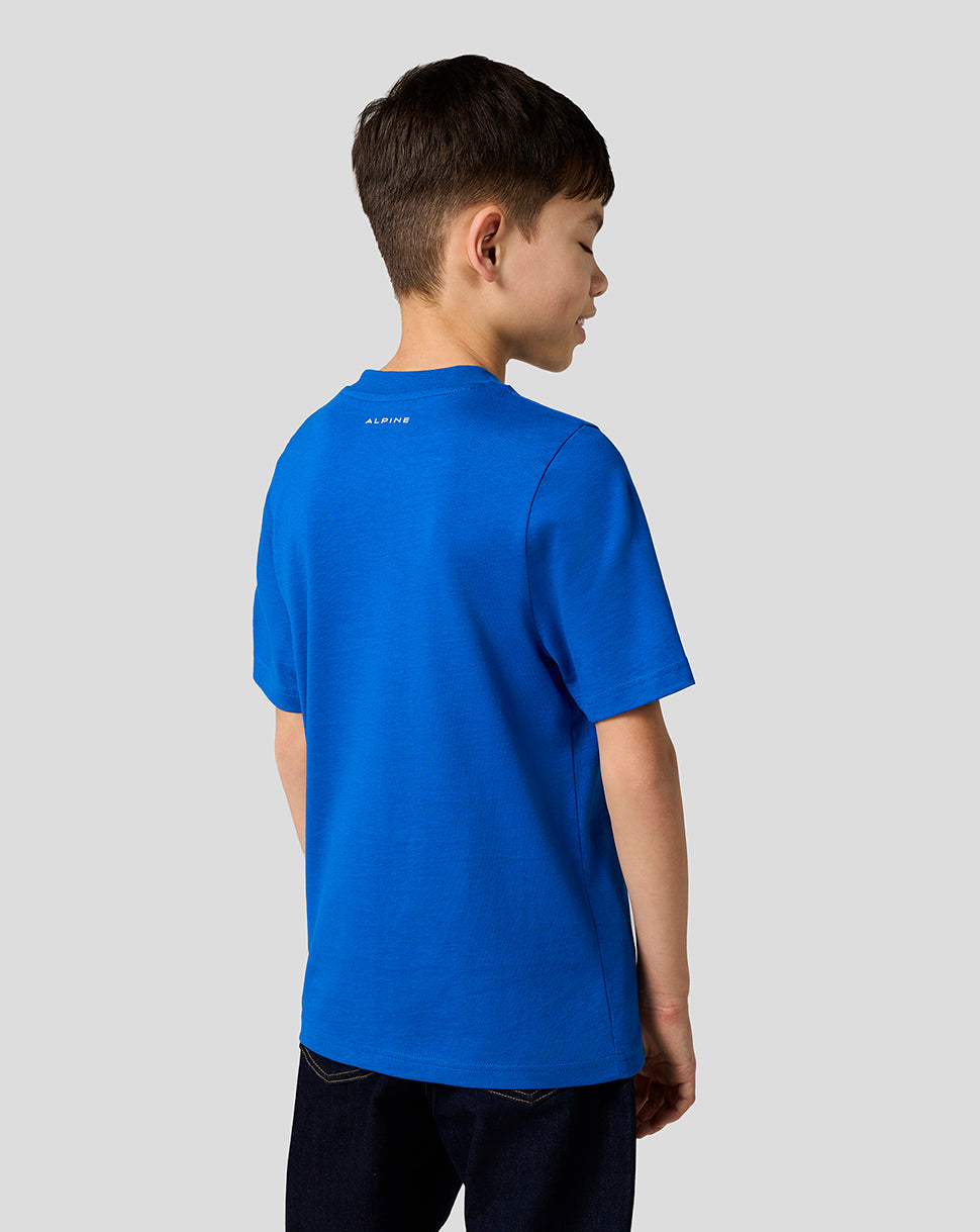 Alpine Juniors Core Essentials T-Shirt - Lapis Blue - Lapis Blue