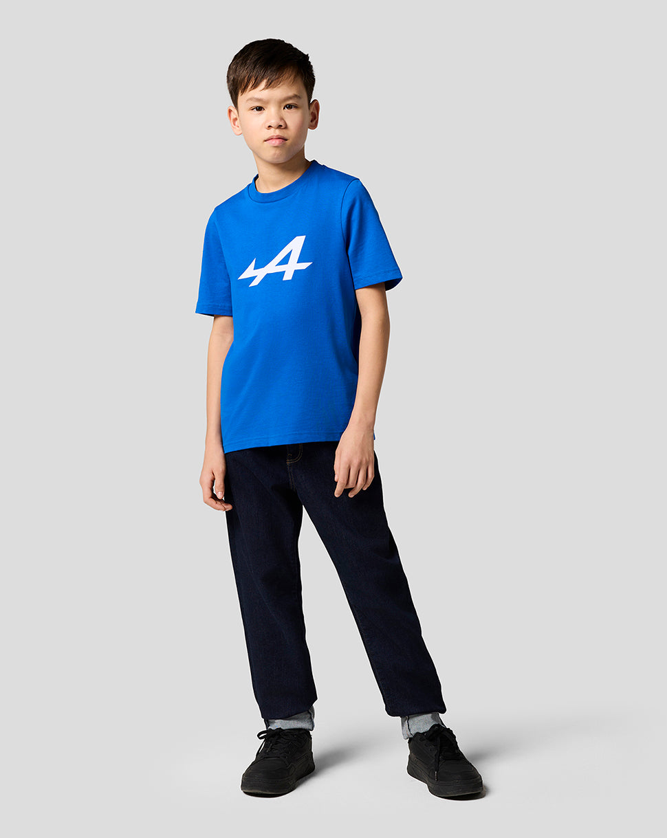 Alpine Juniors Core Essentials T-Shirt - Lapis Blue - Lapis Blue