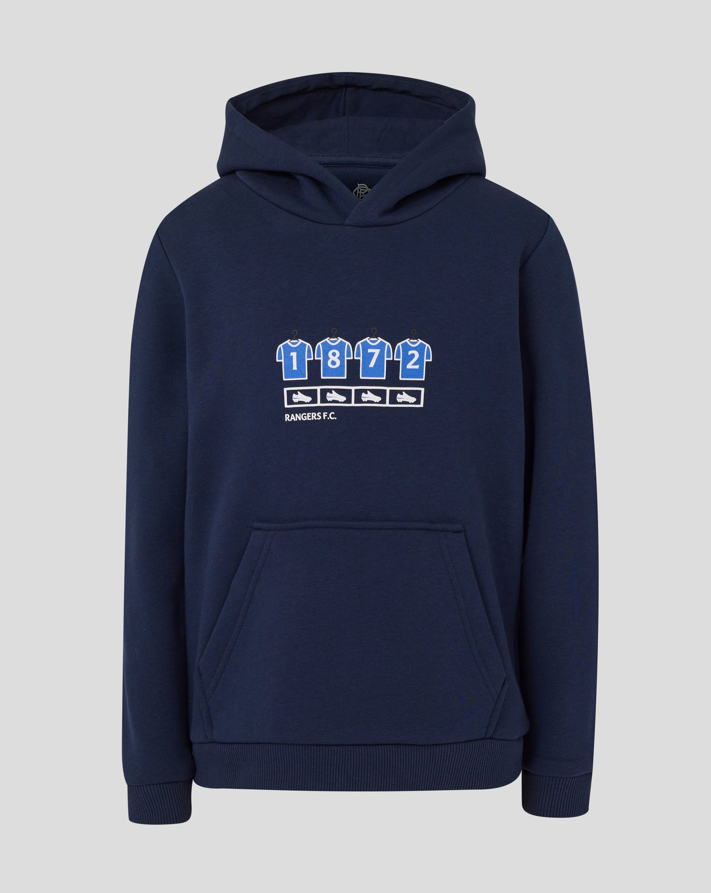 Rangers Junior 25/26 Changing Room Hoodie - Black Iris