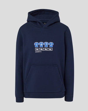 Rangers Junior 25/26 Changing Room Hoodie - Black Iris
