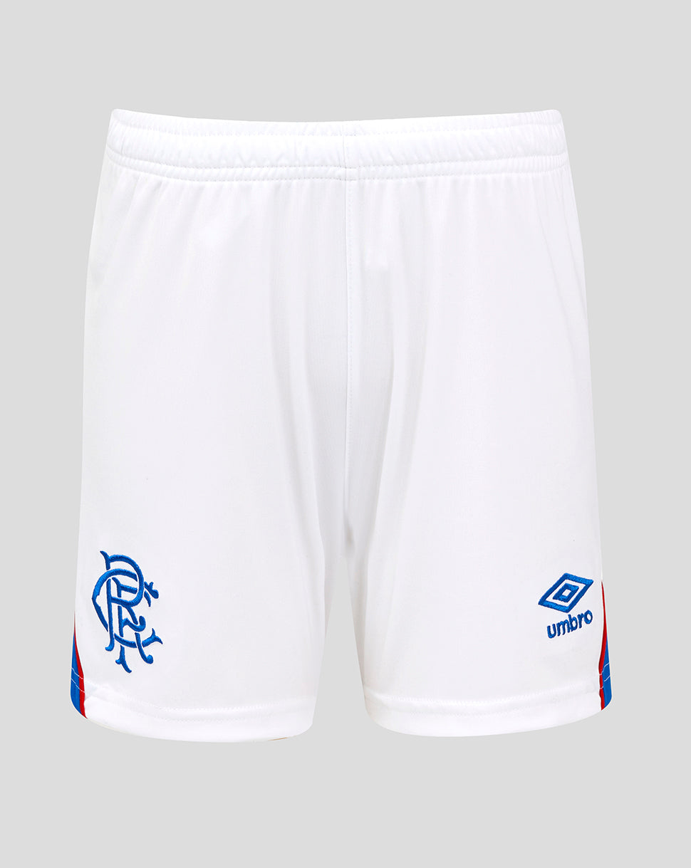Rangers Junior 25/26 Away Shorts - Brilliant White