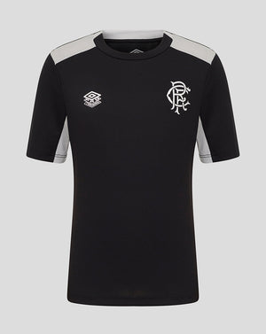 Rangers Junior 25/26 Coaches Training Short Sleeve Tee - Caviar