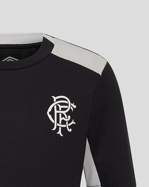 Rangers Junior 25/26 Coaches Training Short Sleeve Tee - Caviar
