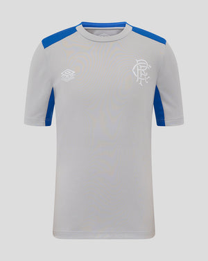 Rangers Junior 25/26 Players Training Short Sleeve Tee - Microchip