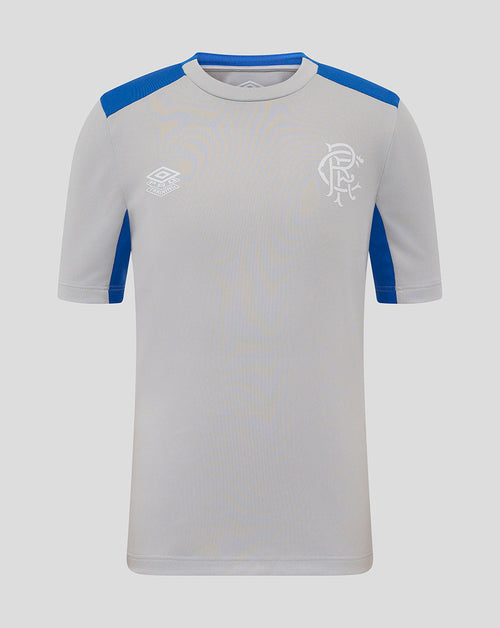 Rangers Junior 25/26 Players Training Short Sleeve Tee - Microchip