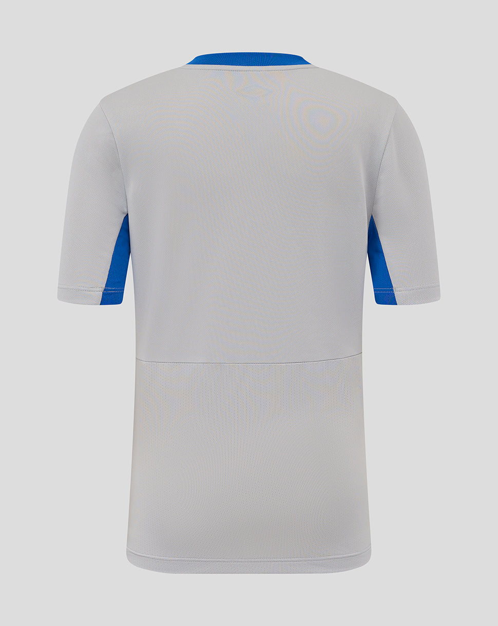 Rangers Junior 25/26 Players Training Short Sleeve Tee - Microchip