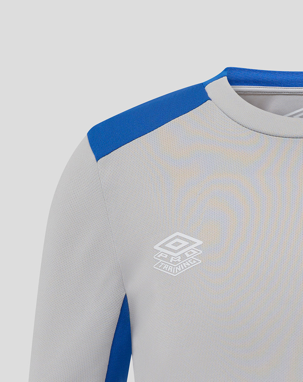 Rangers Junior 25/26 Players Training Short Sleeve Tee - Microchip