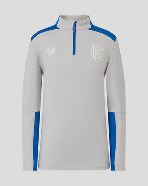 Rangers Junior 25/26 Players Training 1/4 Zip - Microchip