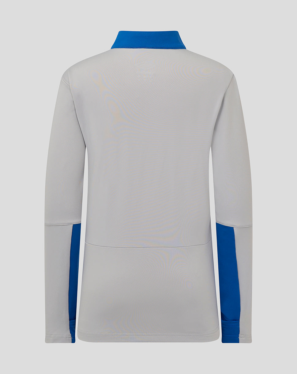 Rangers Junior 25/26 Players Training 1/4 Zip - Microchip