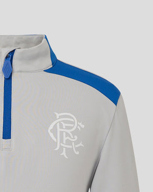 Rangers Junior 25/26 Players Training 1/4 Zip - Microchip