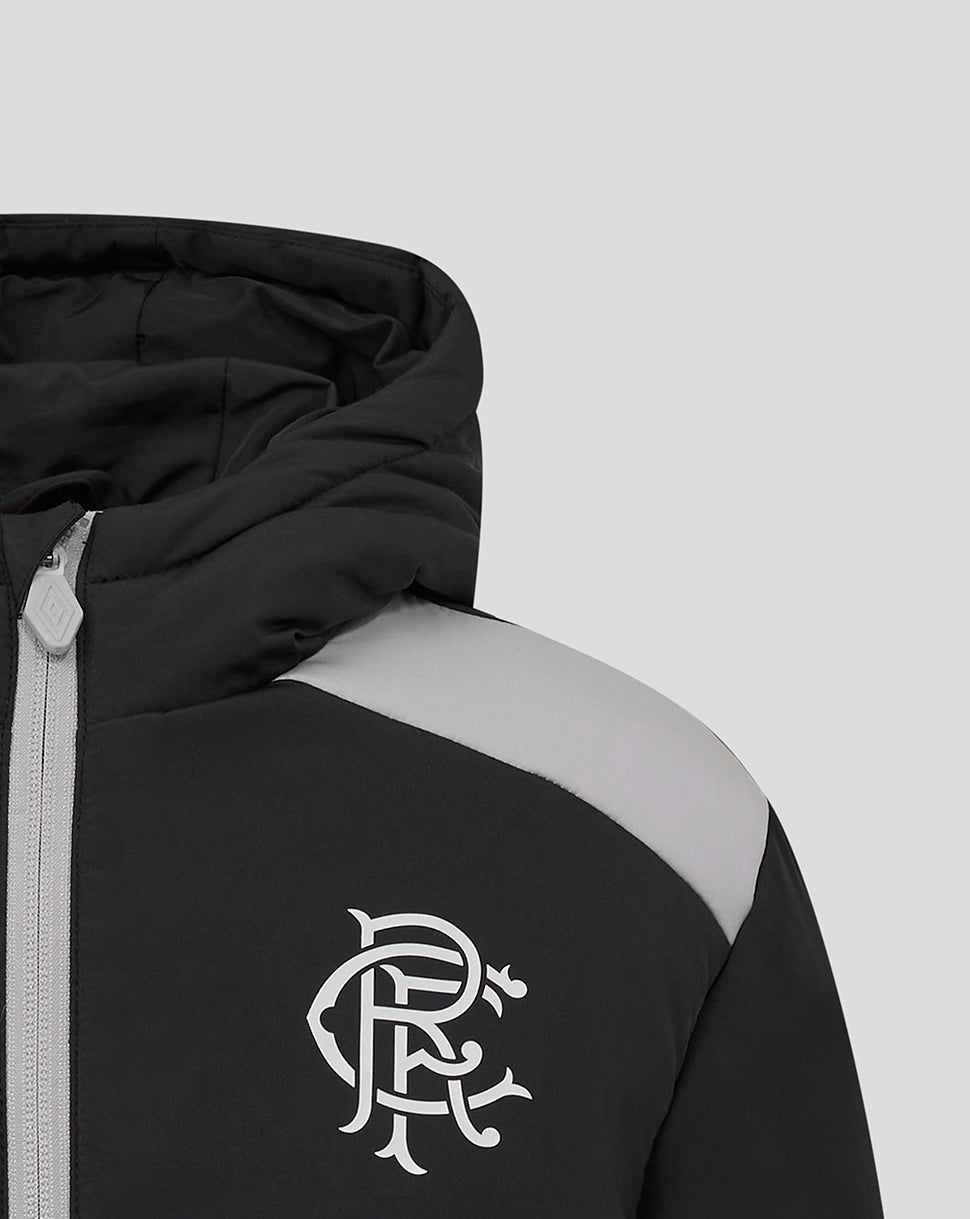 Rangers Junior 25/26 Pro Training Padded Jacket - Caviar