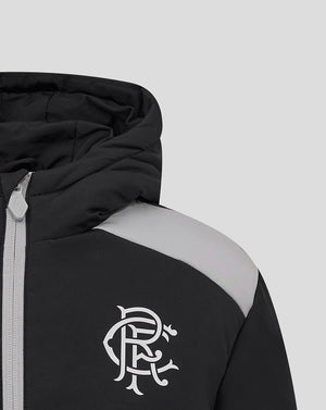 Rangers Junior 25/26 Pro Training Padded Jacket - Caviar