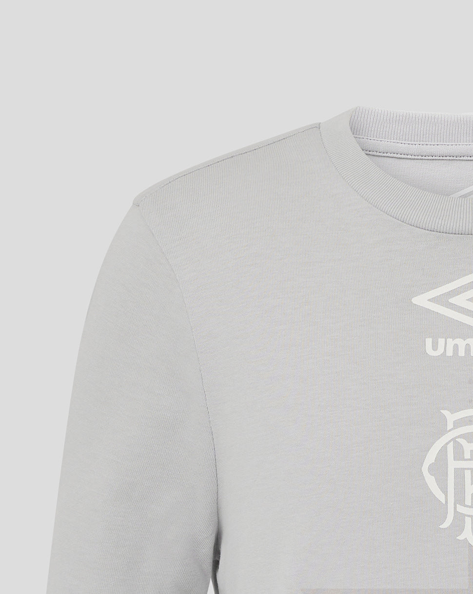 Rangers Junior's 25/26 Presentation Logo Tee - Microchip