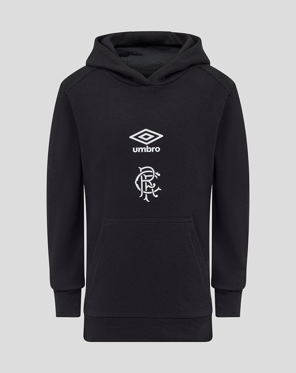 Rangers Juniors 25/26 Presentation Logo Hoodie - Caviar