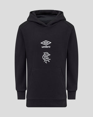 Rangers Juniors 25/26 Presentation Logo Hoodie - Caviar