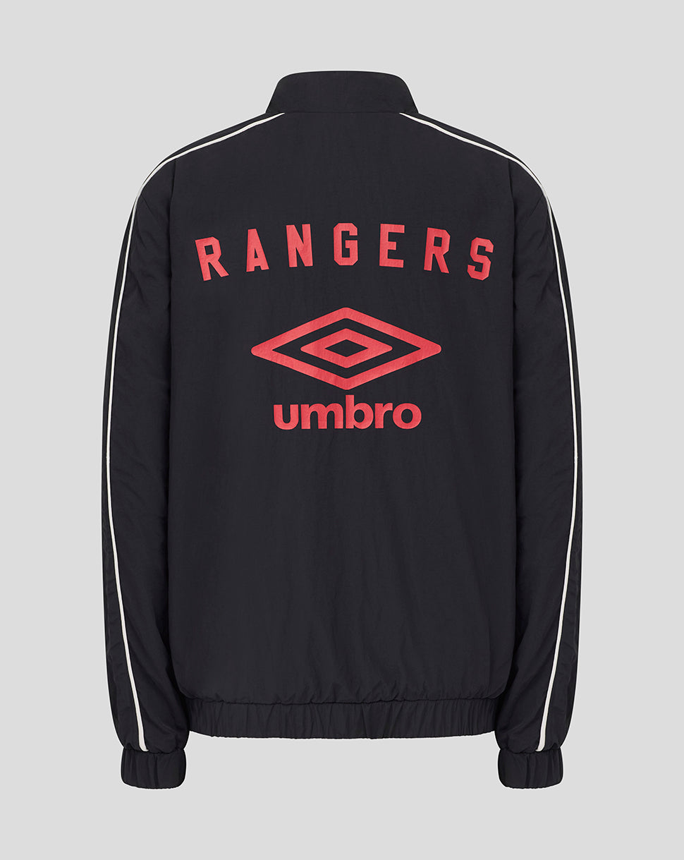 Rangers Junior 25/26 Travel Track Jacket - Caviar