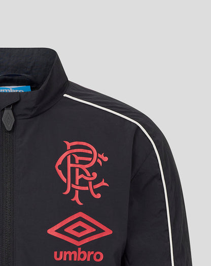 Rangers Junior 25/26 Travel Track Jacket - Caviar