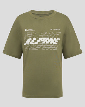 BWT Alpine Formula 1 Team Silverstone Junior T-Shirt - Green