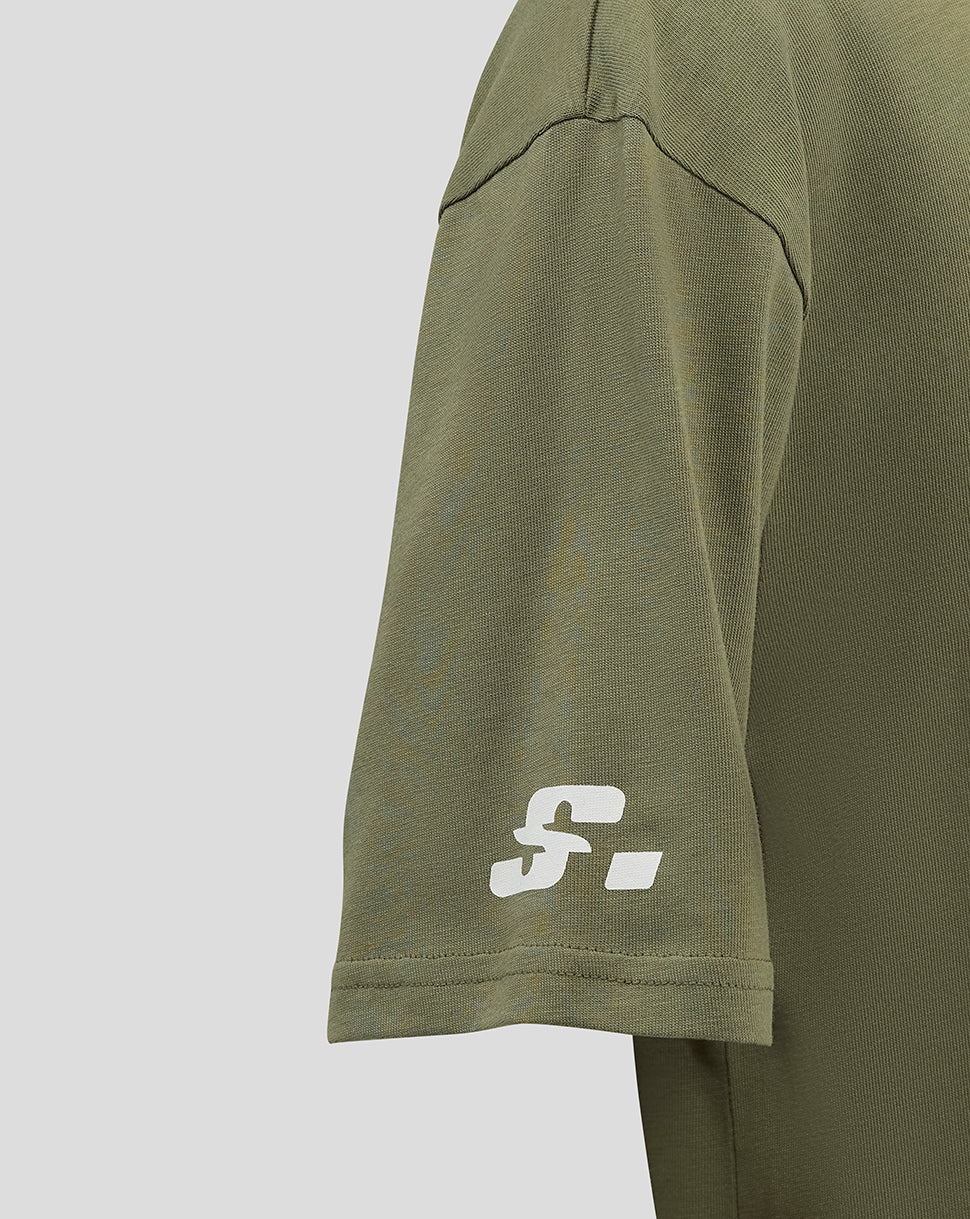 BWT Alpine Formula 1 Team Silverstone Junior T-Shirt - Green - Deep Lichen Green