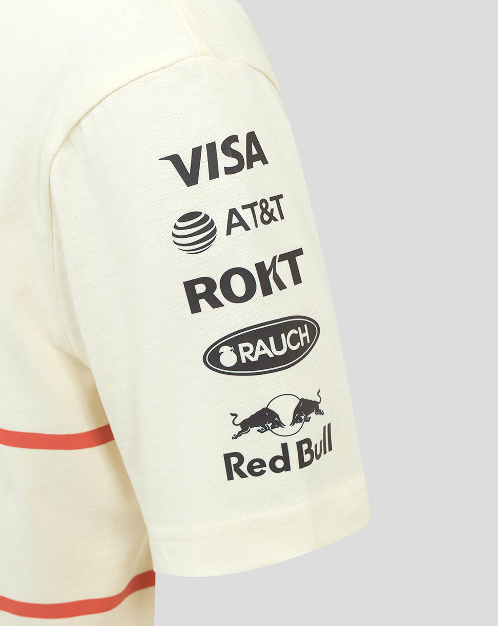 Oracle Red Bull Racing Junior Heritage Team T-Shirt - Egret - Egret