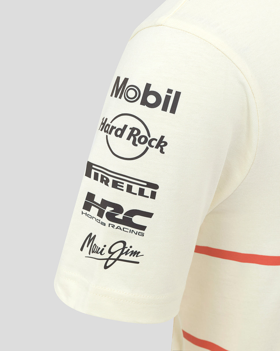 Oracle Red Bull Racing Junior Heritage Team T-Shirt - Egret - Egret