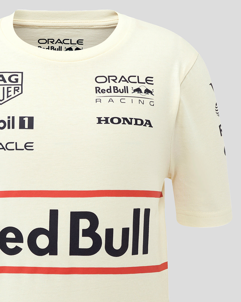 Oracle Red Bull Racing Junior Heritage Team T-Shirt - Egret - Egret