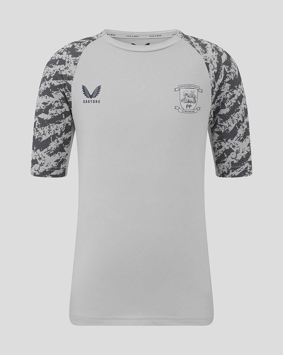 Preston Junior 25/26 Training T-Shirt - Grey