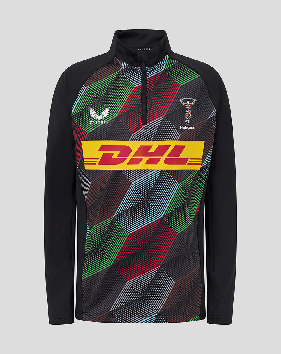 Harlequins Junior's 25/26 Matchday Quarter Zip Top