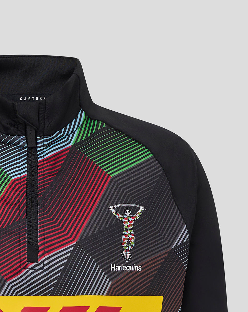 Harlequins Junior's 25/26 Matchday Quarter Zip Top