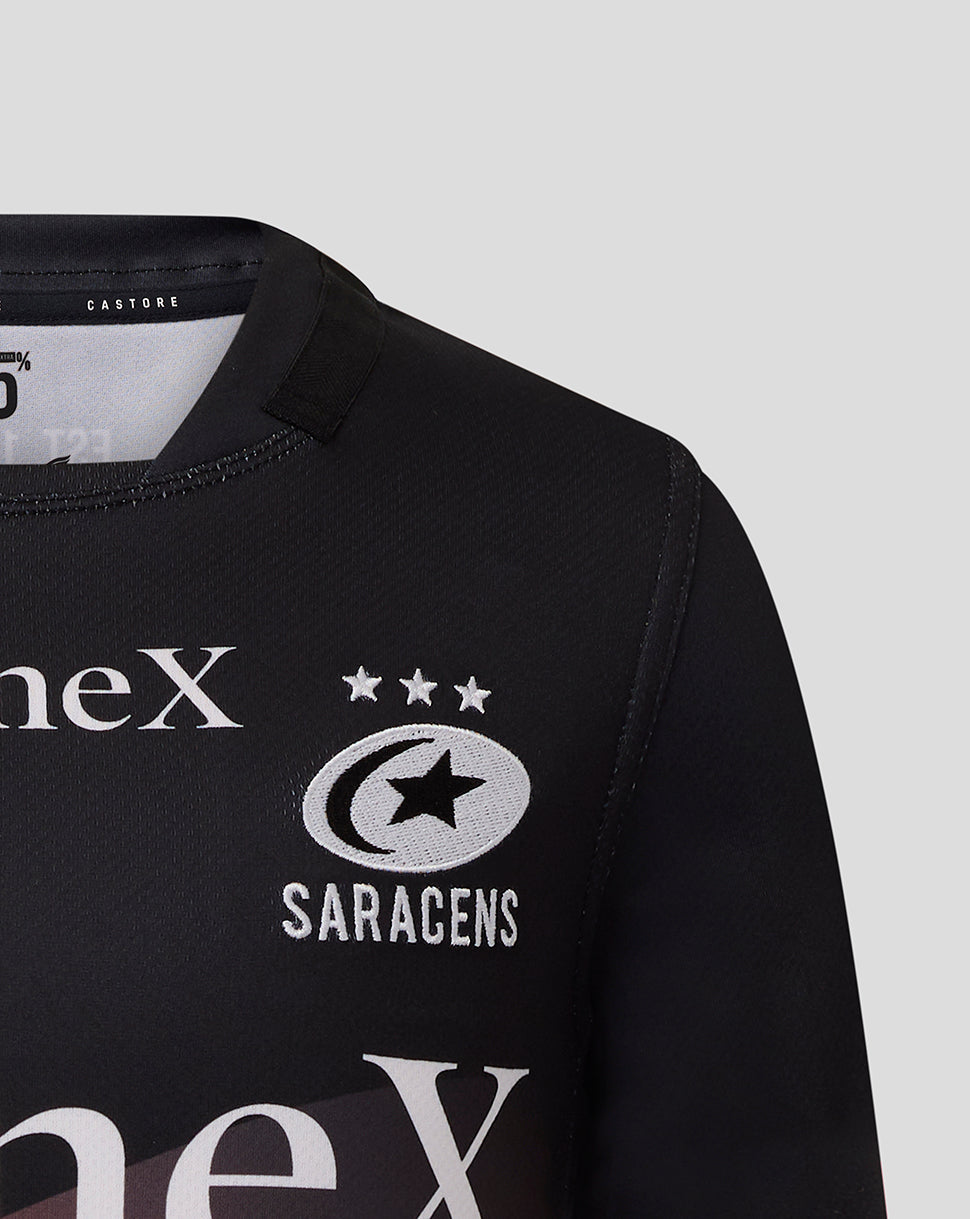 Saracens Junior 25/26 Replica Home Shirt