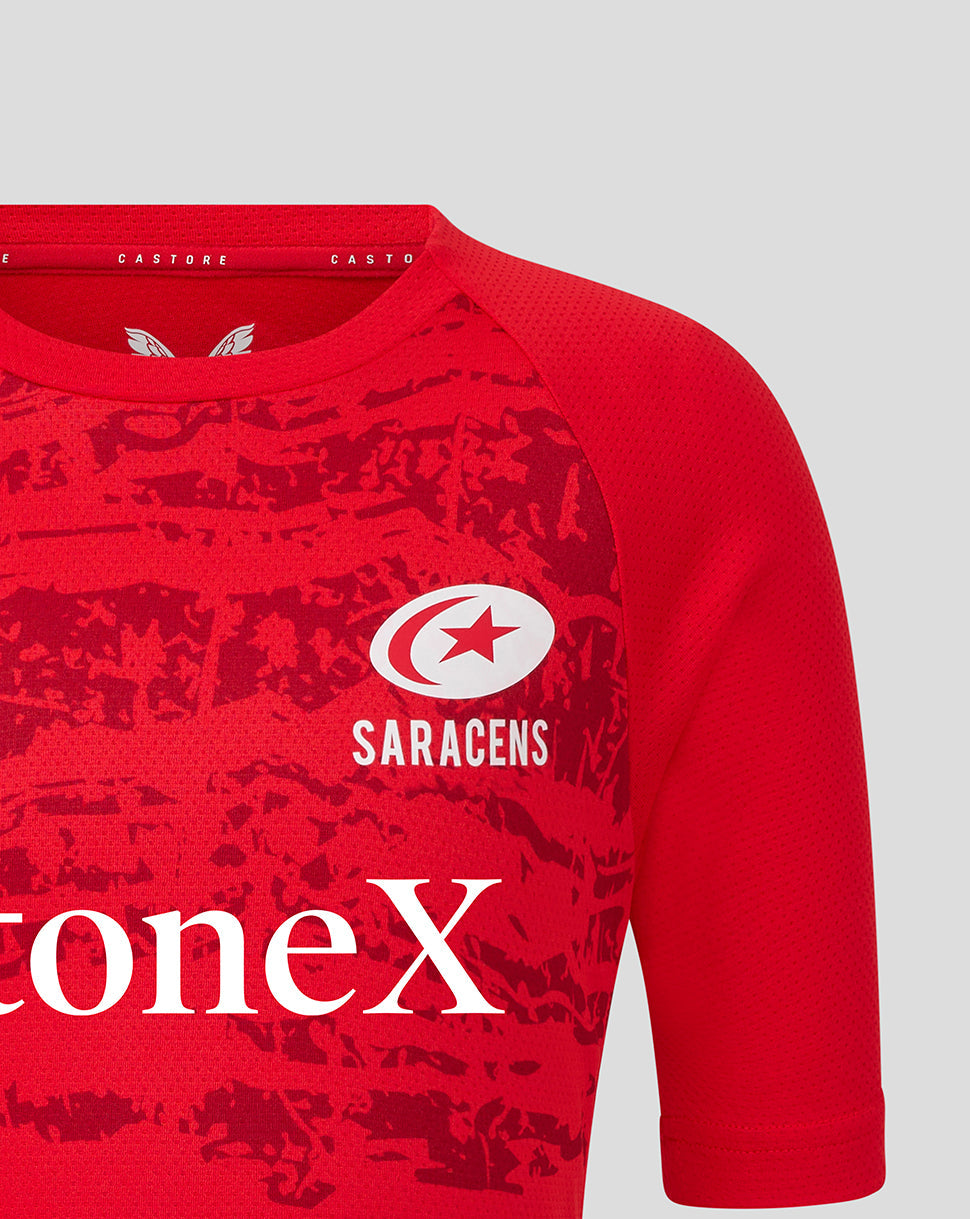 Saracens Junior's 25/26 Matchday Short Sleeve Tee