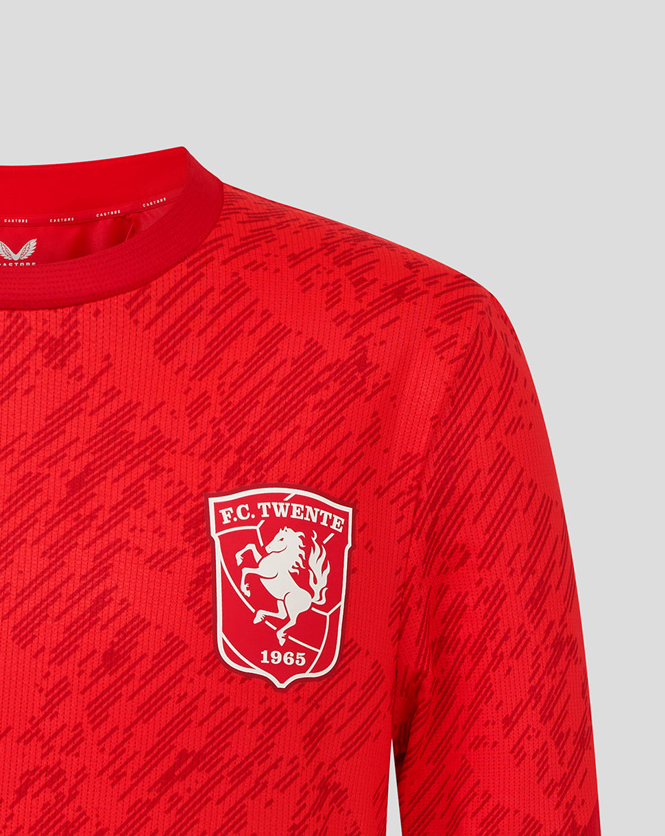 FC Twente Matchday T-Shirt 25/26 - Junior - Tomato/Haute Red