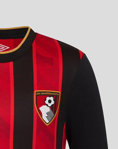 AFC Bournemouth Junior 25/26 Home Short Sleeve Shirt