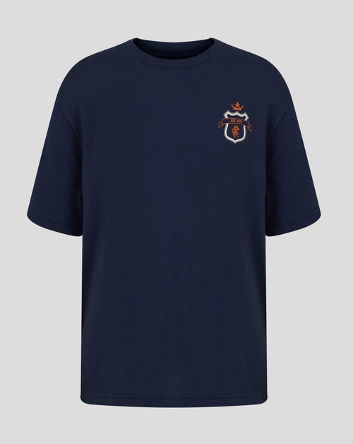 Rangers Junior 25/26 Contemporary Tee - Black