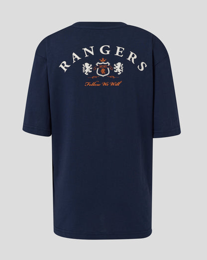 Rangers Junior 25/26 Contemporary Tee - Black