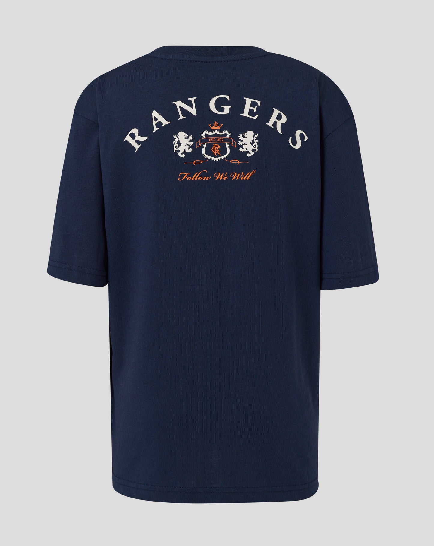 Rangers Unisex 25/26 Contemporary Oversized Tee - Black