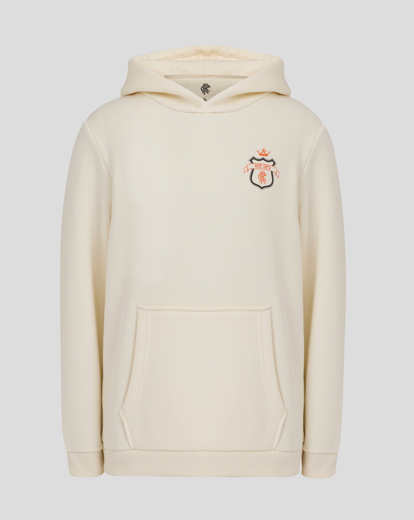 Rangers Junior 25/26 Contemporary Hoodie - Egret